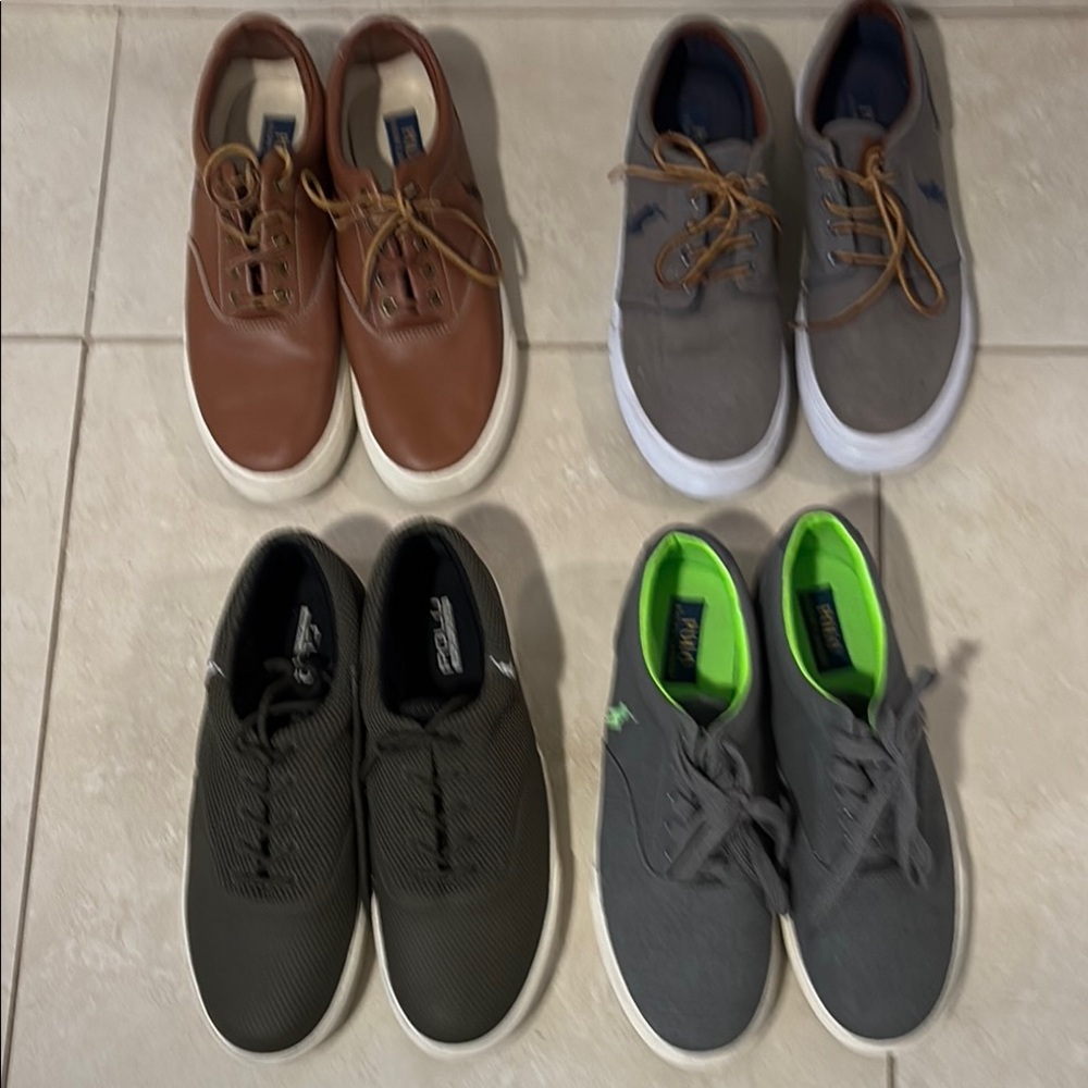 Set of Four Stylish Men's Sneakers